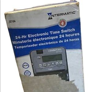 DT Series 1-Circuit 20 Amp 24 Hour Indoor Surface Mount Timer